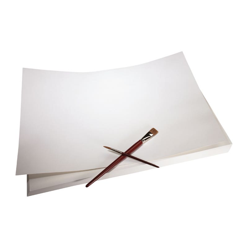 Akvarellpapper Mercurius - 200g - vit - 50x70 cm - 100 ark image