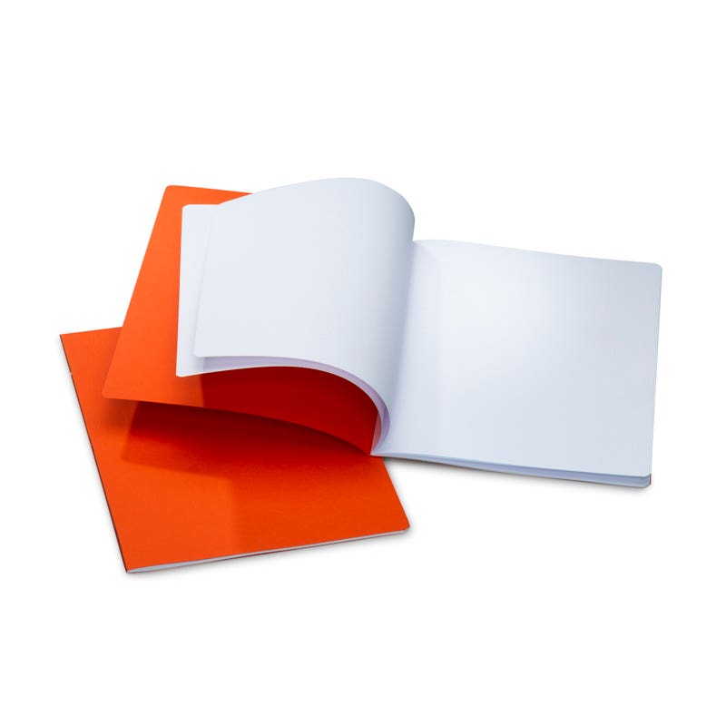 Periodhäfte , 24 x 32 cm - medium- stående - orange  image