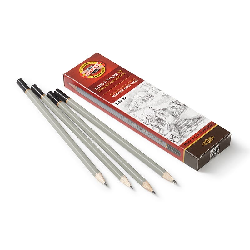 Koh-I-Noor blyertspenna mjukt stift - 4B - extra mjuk image