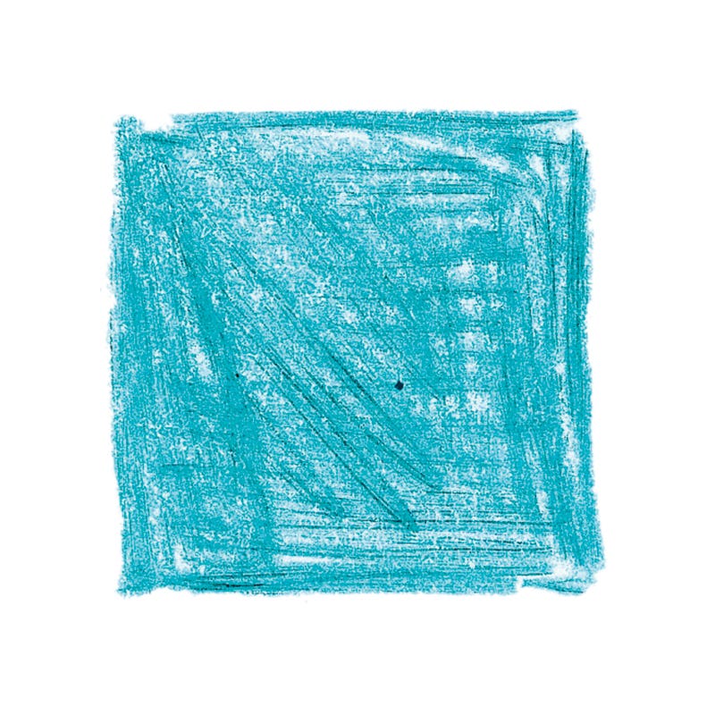 Lyra Super Ferby vaxfärgstift - en färg -12 pennor - färg: turkos image