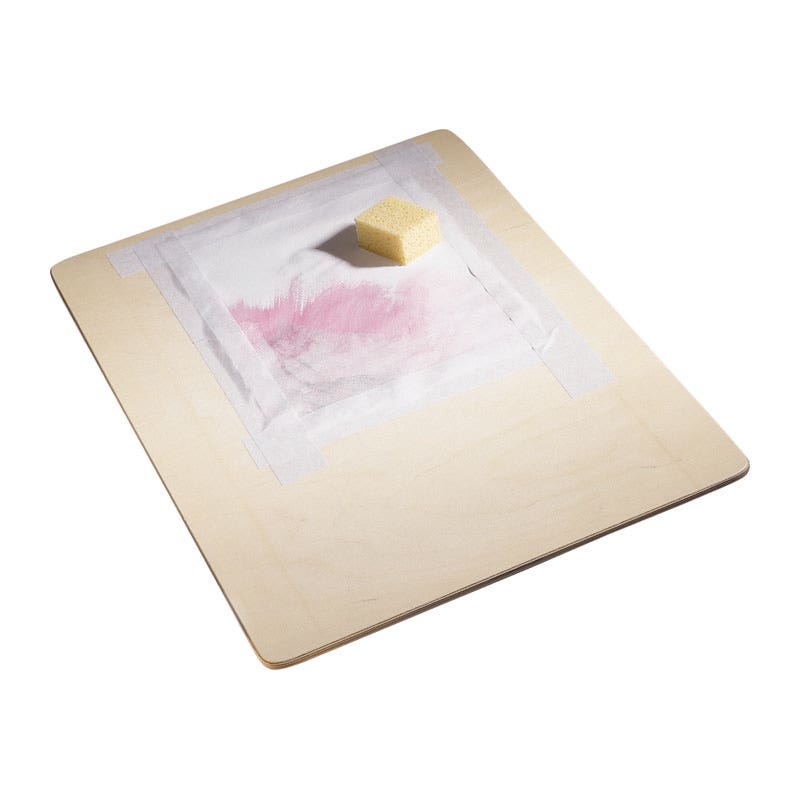 Målningsskiva trä, 40x55 cm image