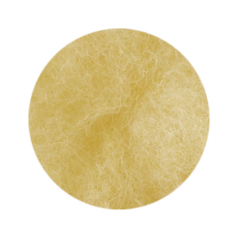Kardad ull växtfärgad , enfärgade - 100g - färg: citrongul image