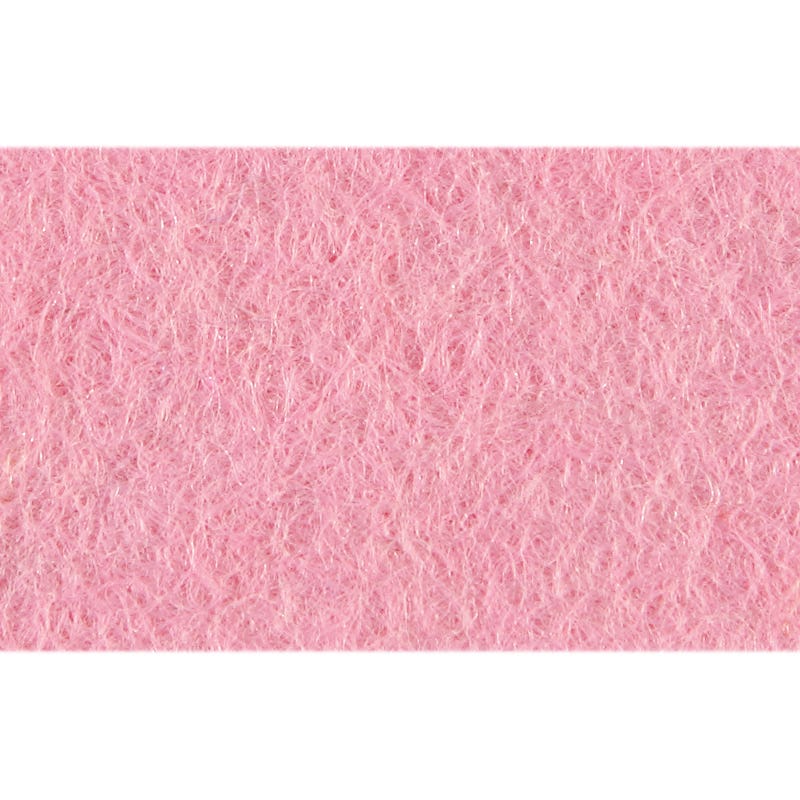 Filt - 50:50 - 20x30 cm - enfärgad - 10 plattor - rosa image