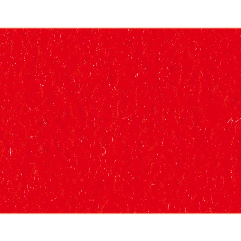 Filt - 20x30 cm - enfärgad - röd  image