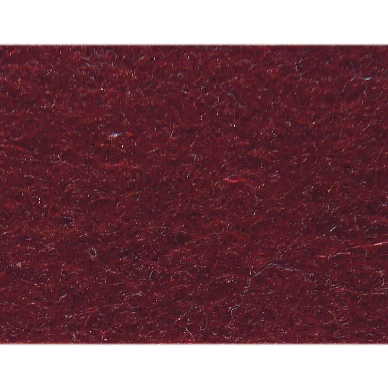 Filt - 20x30 cm - enfärgad - bordeauxröd  image
