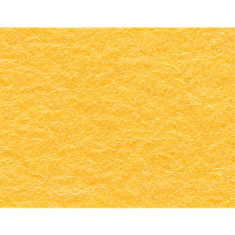 Filt - 20x30 cm - enfärgad - gul  image