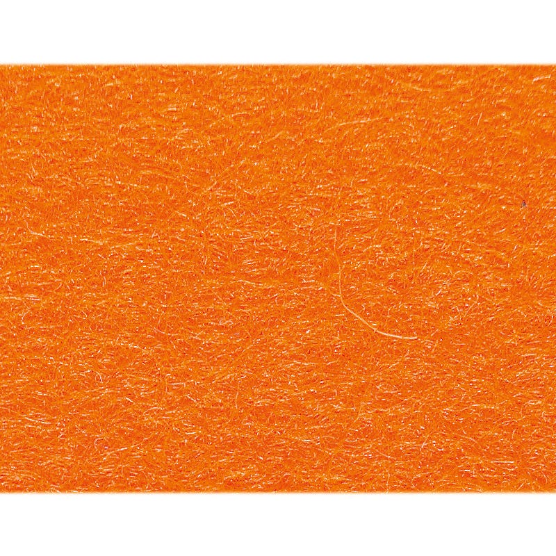 Filt - 20x30 cm - enfärgad - orange  image