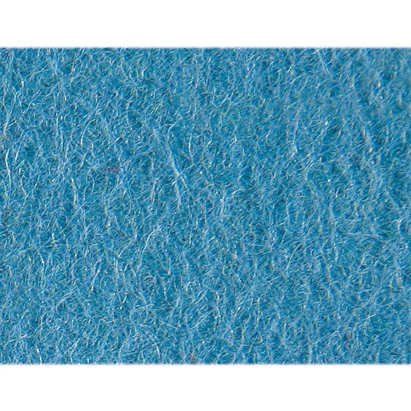 Filt - 20x30 cm - enfärgad - ljusblå  image