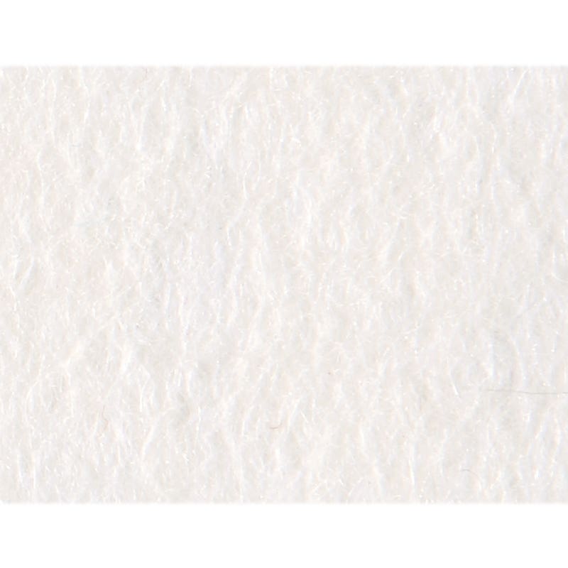 Filt - 20x30 cm - enfärgad - vit  image