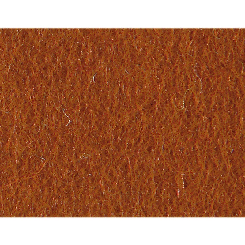 Filt - 20x30 cm - enfärgad - rödbrun  image
