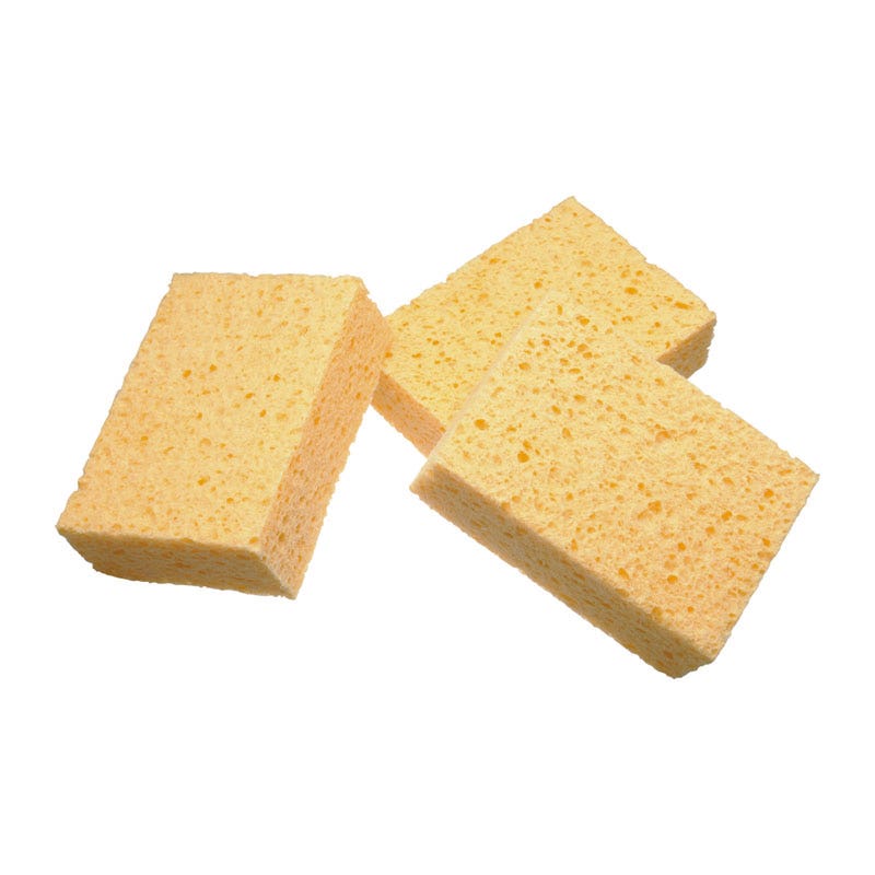 Viskos svamp, ca 8,5 x 7 x 3,5 cm, förpackning med 3 svampar image