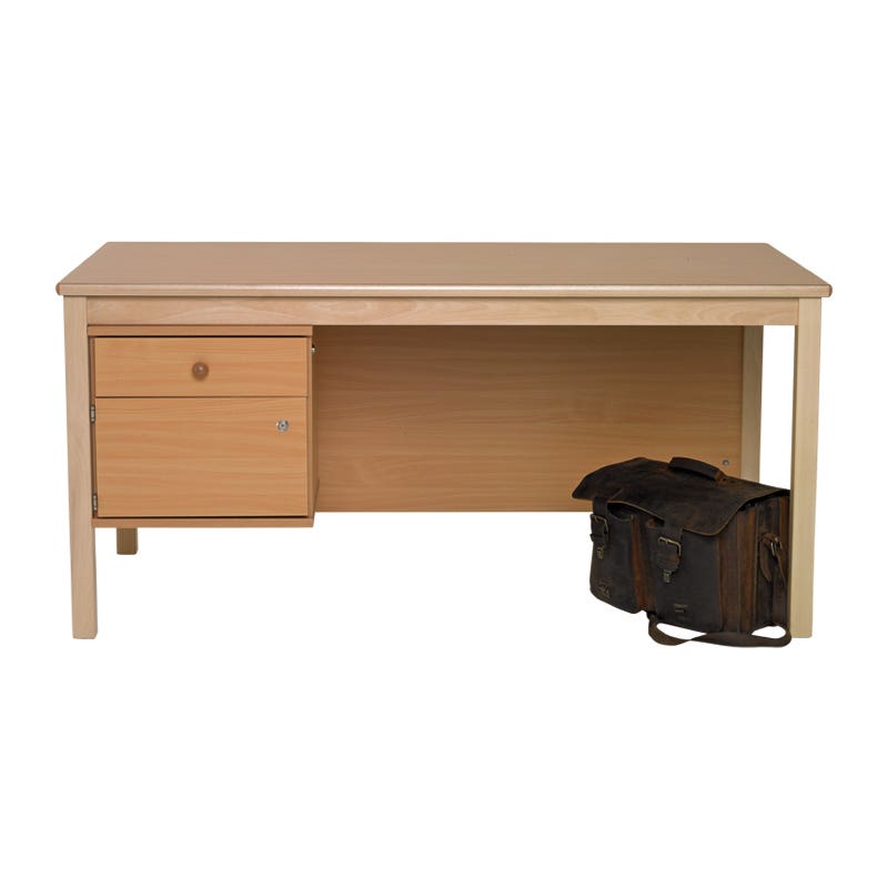 Teacher's desk AMS cabinet/tray LEFT image