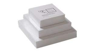 Vikpapper fyrkantiga, 120g, vit, 250 ark 