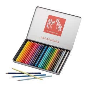 Caran d'Ache Classiccolor Akvarellpennor - 30 mixade färger