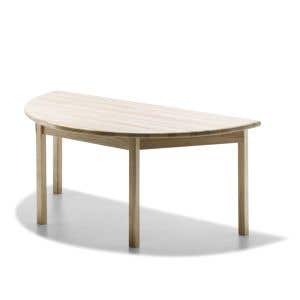 Table Ash kindergarten halfround 70x140cm h.58cm