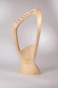 Choroi pentatonisk Barnharpa - 7 strängar - lönn trä