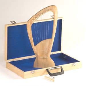 Choroi pentatonisk Barnharpa - 7 strängar - askträ + träfodral