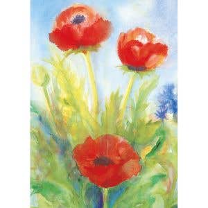 Marjan van Zeyl Postcards - Poppies