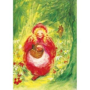 Marjan van Zeyl Postcards - Little Red Riding Hood