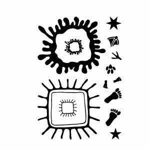 Encaustic Art Clear Stamp Set - Art Frames